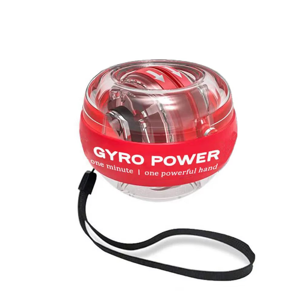 Self-Starting Gyro Ball Gyroscopic Power Wrist Ball Forearm Exerciser Arm Hand Muscle Force Trainer Gyroball Home Gym